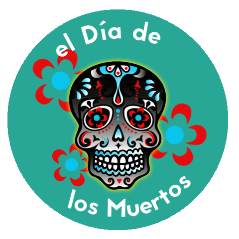 Dia De Los Muertos Halloween Sticker by UCLA