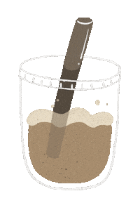 Tea Time Sticker