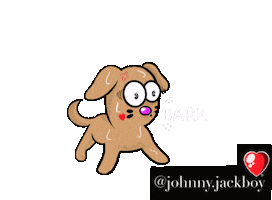JohnnyJackboy animation dog meme cartoon Sticker