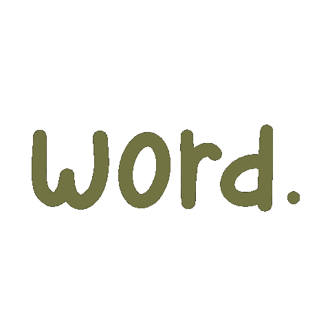 Word Sticker