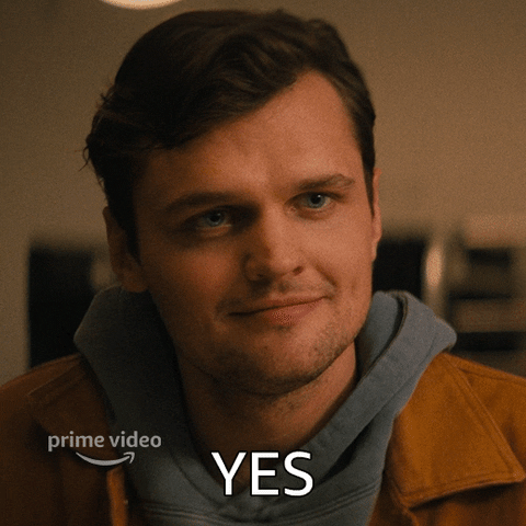 Amazon Studios Yes GIF by Amazon Prime Video