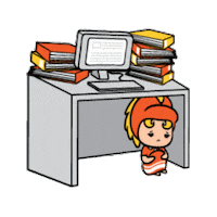 scared school GIF by imoji