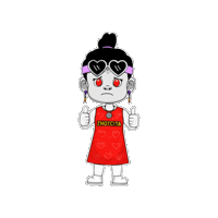 Sad Ca Va Sticker by Zhotcita