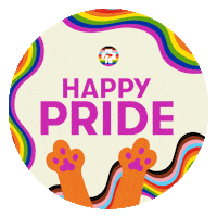 Happy Pride Sticker by BanfieldPetHospital