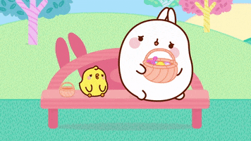 happy april fools GIF by Molang