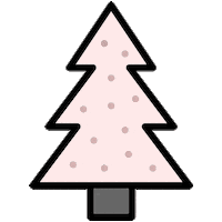 christmas tree Sticker by lefty.script