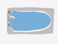 Bath Relaxing GIF by Barbara Pozzi