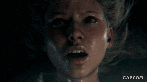 Confused Grace GIF by CAPCOM