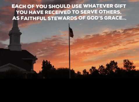 spsweeney91 giphygifmaker sunday bible verse flag steward GIF