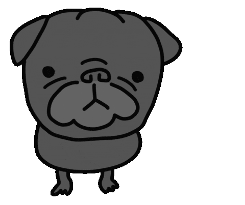 Dog Pug Sticker