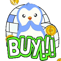 Crypto Penguin Sticker by Pudgy Penguins
