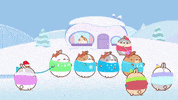 dance love GIF by Molang.Official