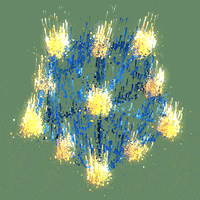 starry night animation GIF by Motion Addicts