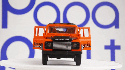 PapaRulit giphygifmaker defender land rover land rover defender GIF