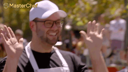hi five teamwork GIF by MasterChefAU