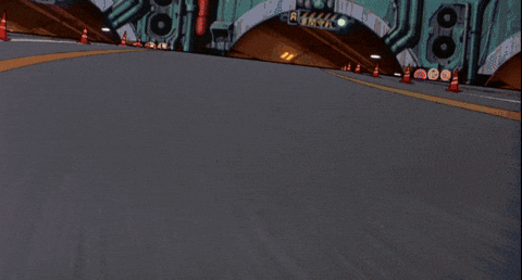 Motorcycle Chase GIF