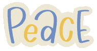 Peace Love Sticker