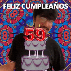 ¡Feliz 59.º cumpleaños!