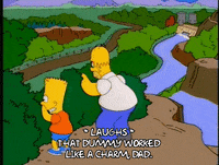 Season 7 Dummy GIF by The Simpsons