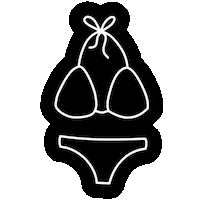 Bikini Sticker by Zoedt.NL