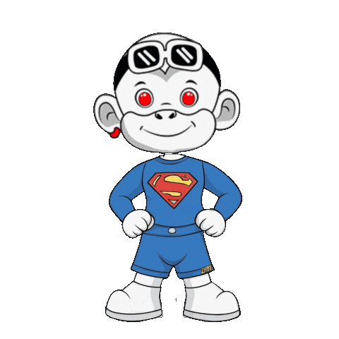 Dc Comics Superman Sticker by Zhot