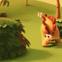 Looking Where Are You GIF by Claynosaurz