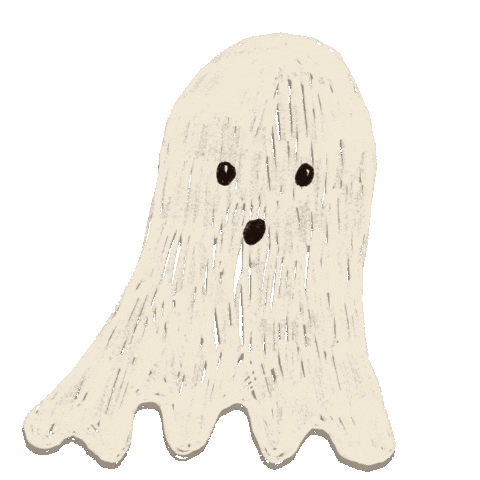 Halloween Ghost Sticker