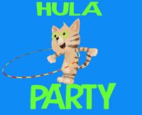 HannahtheSpanner happy cat party cynthia GIF