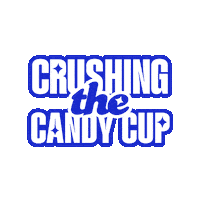 Crushing The Candy Cup Sticker by Candy Crush