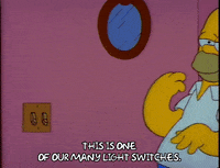 Leaning Season 3 GIF by The Simpsons