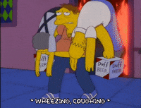 homer simpson beer GIF