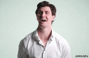 Happy Ice Hockey GIF by NHL
