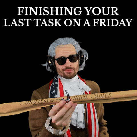 Friday Shift Over GIF