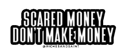 Motivation Hustle Sticker by Riches & Saint