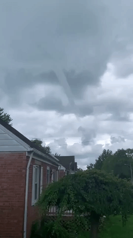 Funnel Cloud Spotted Over Willowick, Ohio