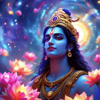 goodvibewishes vishnu hindu god narayana lord vishnu GIF
