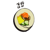 Food Korea Sticker