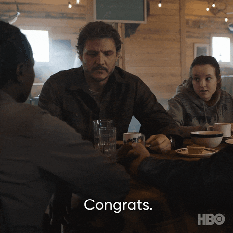 Pedro Pascal Congrats GIF by HBO