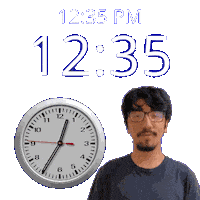 12Pm Sticker