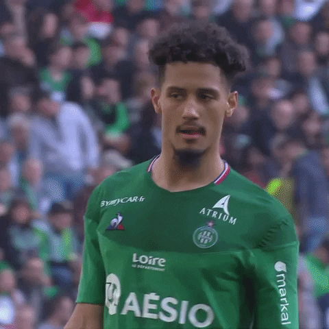 Football Sport GIF by AS Saint-Étienne