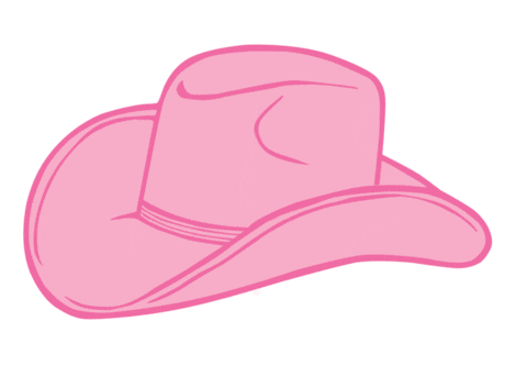 Cowboy Cowgirl Hat Sticker
