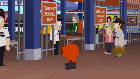 kenny mccormick security GIF by South Park 