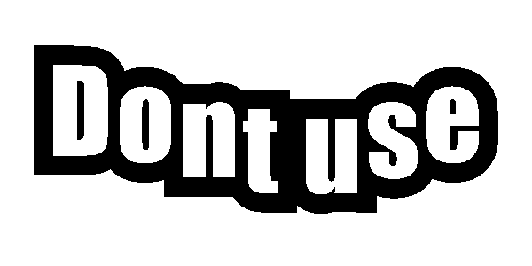 Rd Dont Use Sticker by Franck Arnel