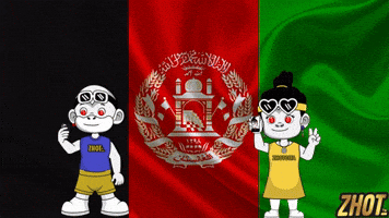 Afghanistan Flag GIF by Zhotcita