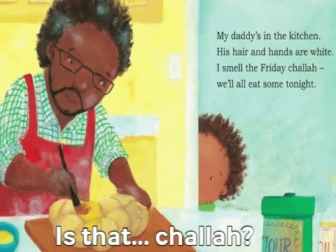 PJLibrary giphygifmaker story shabbat childrens book GIF