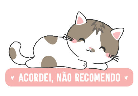 Gatos Acordei Sticker by Donna Dolce