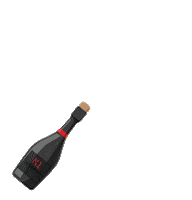Cheers Champagne Sticker by Desiderio