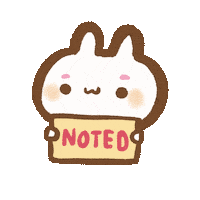 Dog Bunny Sticker