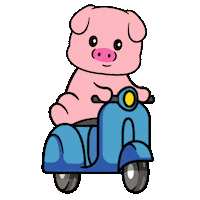 Pig Speed Sticker