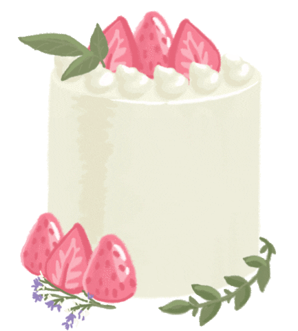 anniecchiang birthday cake yum happybirthday Sticker